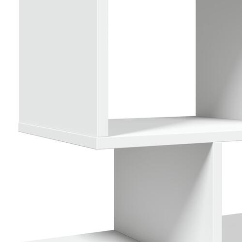 Bogreol/rumdeler 92x29x112 cm konstrueret træ hvid