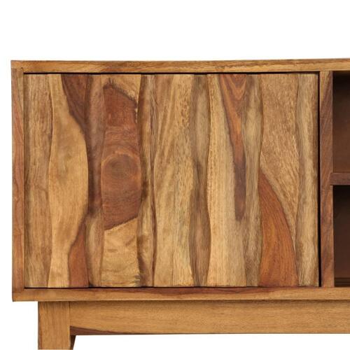 Tv-skab massivt akacietræ 118 x 30 x 40 cm
