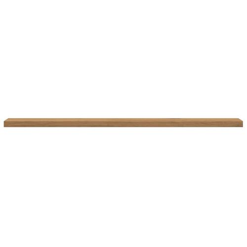Hyldeplader 4 stk. 60x10x1,5 cm konstrueret træ kunsteg