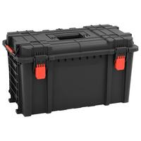 Transportabel flightcase 57x35x32,5 cm PP sort