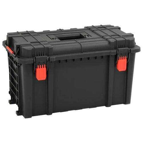Transportabel flightcase 57x35x32,5 cm PP sort