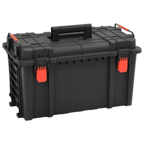 Transportabel flightcase 57x35x32,5 cm PP sort