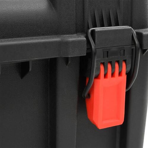 Transportabel flightcase 57x35x32,5 cm PP sort