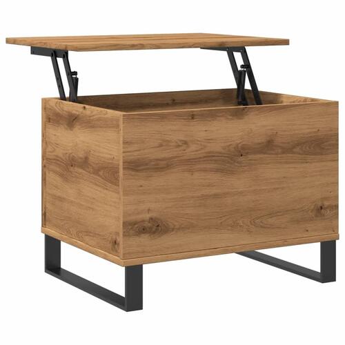 Sofabord 60x44,5x45 cm konstrueret træ kunsteg