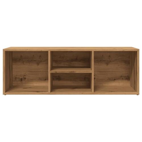 Skobænk 105x35x35 cm konstrueret træ kunsteg