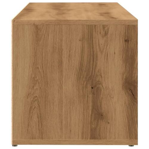 Skobænk 105x35x35 cm konstrueret træ kunsteg