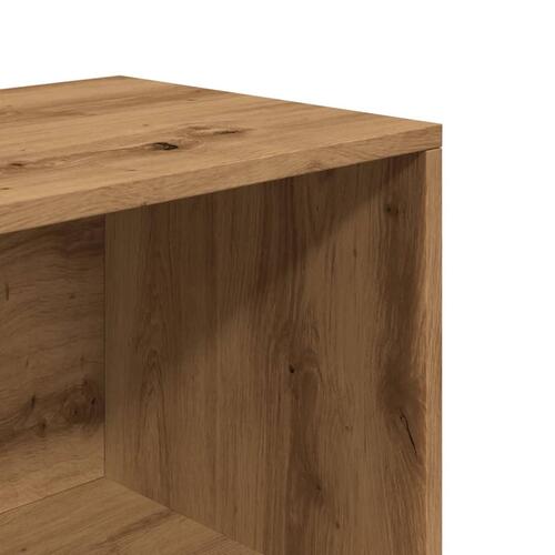 Skobænk 105x35x35 cm konstrueret træ kunsteg