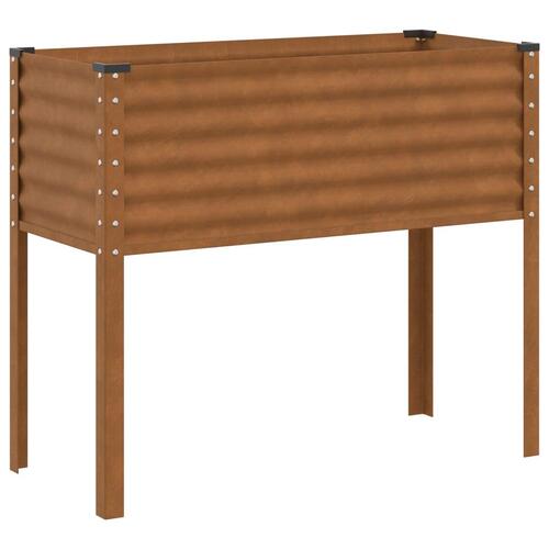 Plantekasse 100x41x90 cm cortenstål