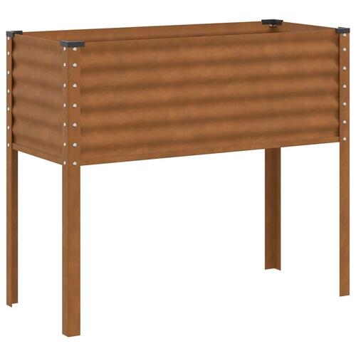 Plantekasse 100x41x90 cm cortenstål