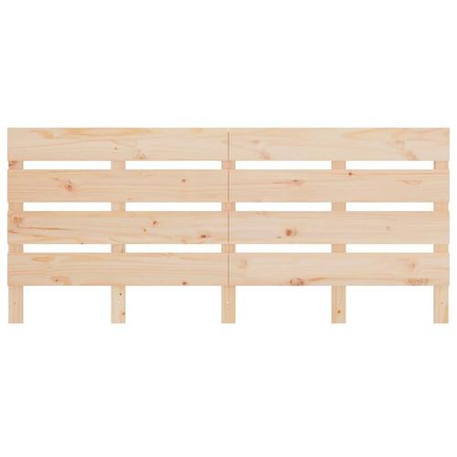 Sengeramme uden madras 150x200 cm massivt fyrretræ