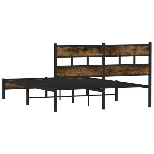 Sengeramme m. sengegavl 160x200 cm uden madras sonoma-eg