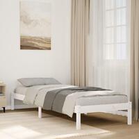 Ekstra lang sengeramme uden madras 90x220 cm massivt fyrretræ