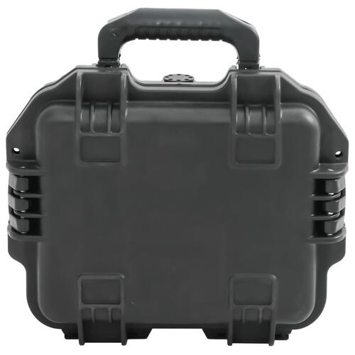 Transportabel flightcase 30x24,5x12,5 cm PP sort