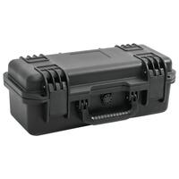 Transportabel flightcase 46,5x21,5x17,5 cm PP sort