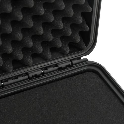 Transportabel flightcase 46,5x21,5x17,5 cm PP sort