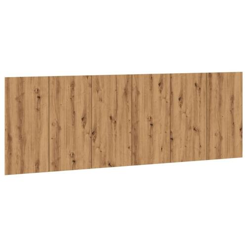 Sengegærde 240x1,5x80 cm konstrueret træ kunsteg