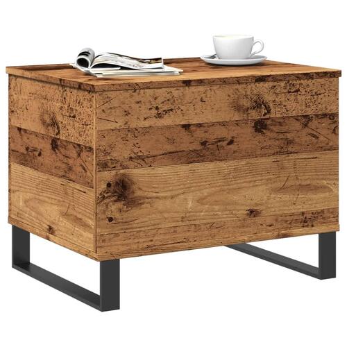Sofabord 60x44,5x45 cm konstrueret træ gammeldags træ