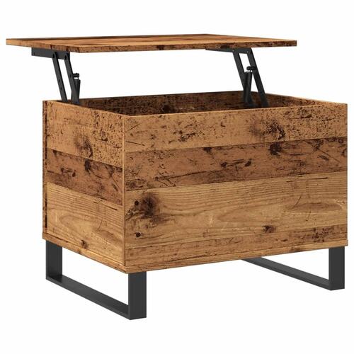 Sofabord 60x44,5x45 cm konstrueret træ gammeldags træ