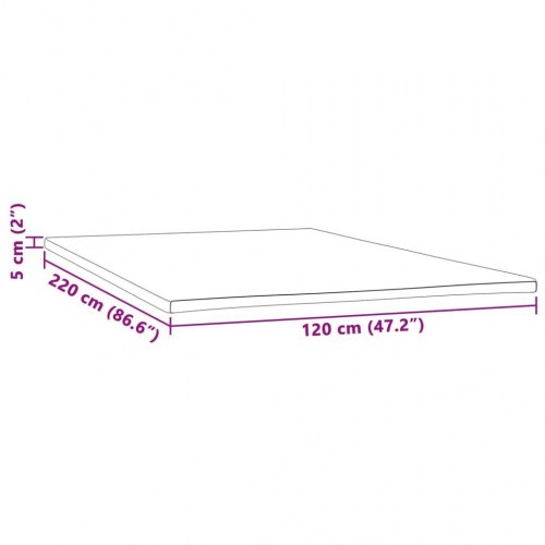 Topmadras 120x220x5 cm