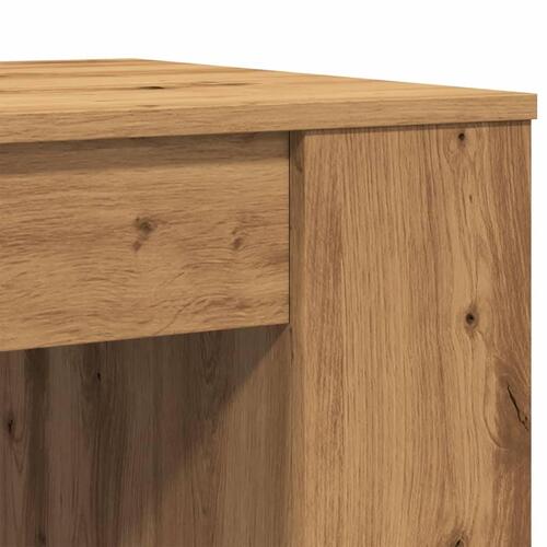 Sofabord 102x55x42 cm konstrueret træ kunsteg