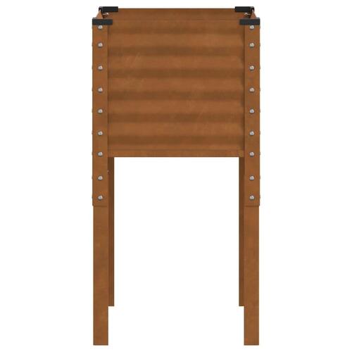 Plantekasse 45x45x88 cm cortenstål