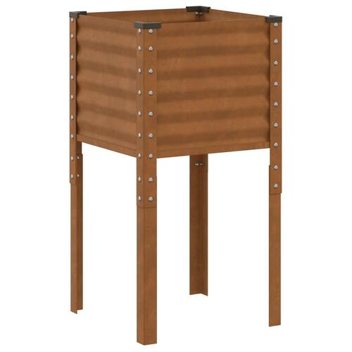 Plantekasse 45x45x88 cm cortenstål