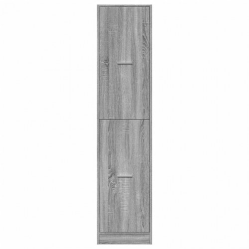 Apotekerskab 40 × 41 × 174,5 cm - grå sonoma-eg, konstrueret træ