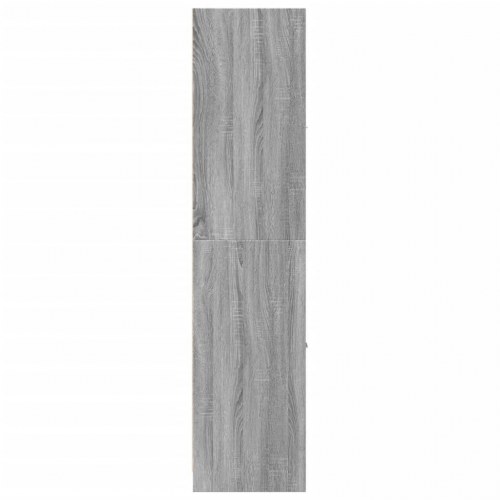 Apotekerskab 40 × 41 × 174,5 cm - grå sonoma-eg, konstrueret træ