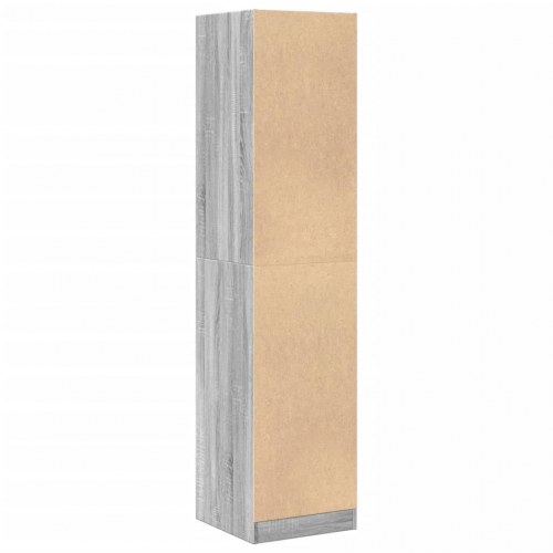 Apotekerskab 40 × 41 × 174,5 cm - grå sonoma-eg, konstrueret træ
