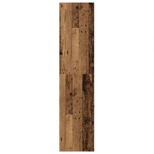 Apotekerskab 40×41×174,5 cm - konstrueret træ i gammelt træ-look