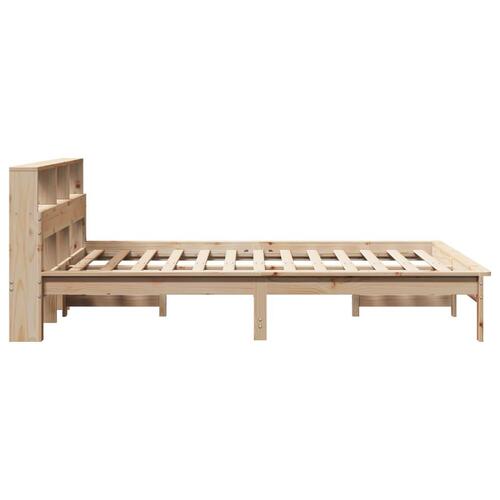 Sengeramme uden madras 150x200 cm massivt fyrretræ