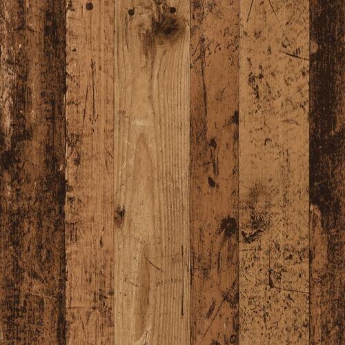 Toiletskjuler kattebakke 80x50x45 cm konstrueret træ gammelt eg