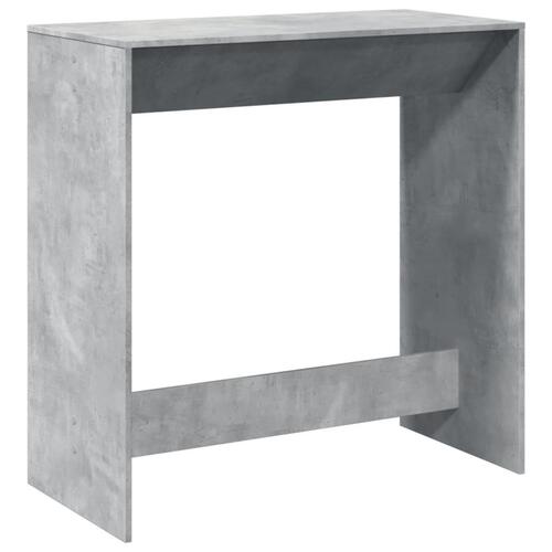 Barbord 102x50x103,5 cm konstrueret træ betongrå
