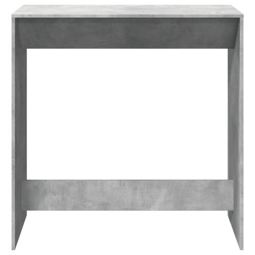 Barbord 102x50x103,5 cm konstrueret træ betongrå