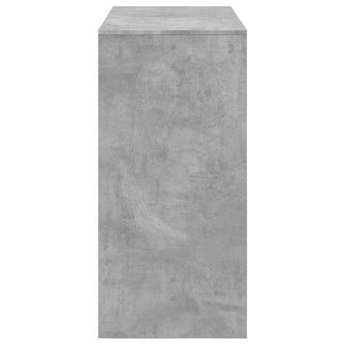 Barbord 102x50x103,5 cm konstrueret træ betongrå
