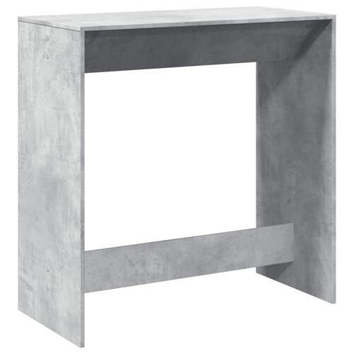 Barbord 102x50x103,5 cm konstrueret træ betongrå