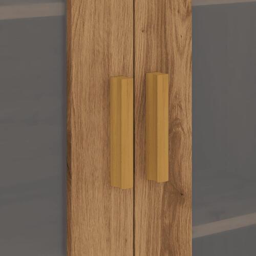 Vægskab 69,5x34x90 cm kunsteg