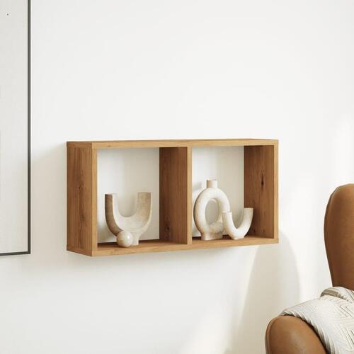 Vægskab 60x16x30 cm konstrueret træ kunsteg
