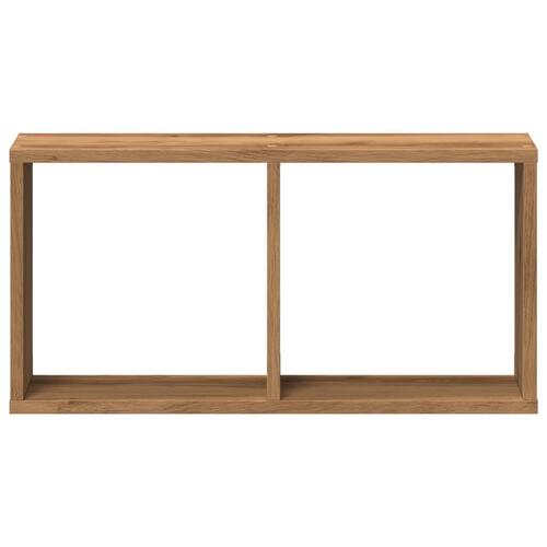 Vægskab 60x16x30 cm konstrueret træ kunsteg
