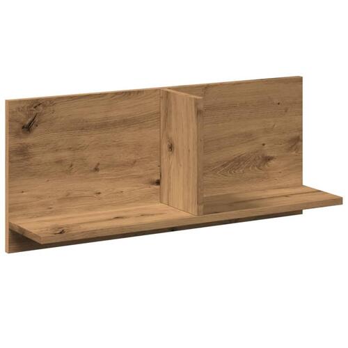 Vægskab 70x16,5x30 cm konstrueret træ kunsteg