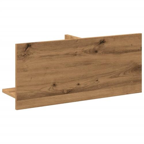 Vægskab 70x16,5x30 cm konstrueret træ kunsteg