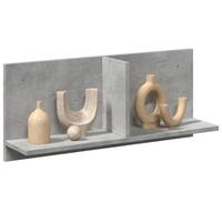 Vægskab 70x16,5x30 cm konstrueret træ betongrå