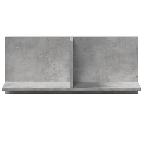 Vægskab 70x16,5x30 cm konstrueret træ betongrå