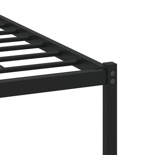 Sengeramme m. sengegavl 160x200 cm uden madras brunt eg
