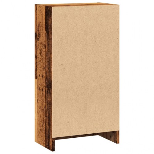 Bogreol 40×24×76 cm - konstrueret træ, antikt træ