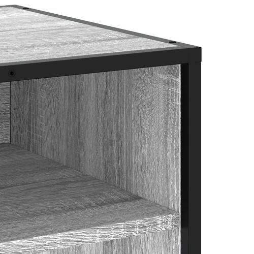 Tv-bord 180x40x46 cm konstrueret træ grå sonoma-eg