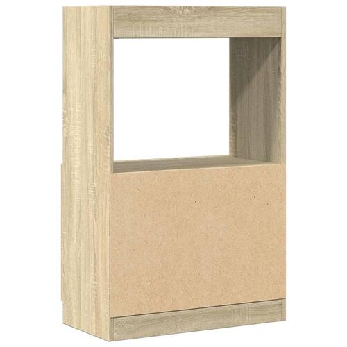 Skab 63x33x100 cm konstrueret træ sonoma-eg