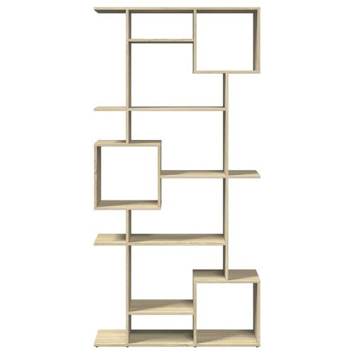 Bogskab 92x29x188 cm konstrueret træ sonoma-eg