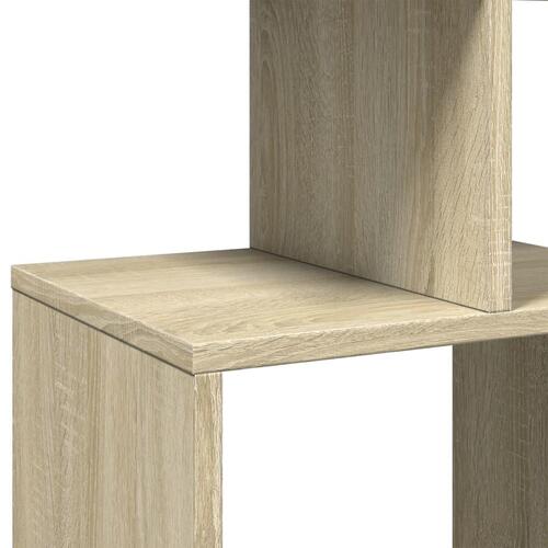 Bogskab 92x29x188 cm konstrueret træ sonoma-eg