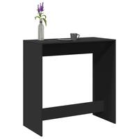 Barbord 102x50x103,5 cm konstrueret træ sort